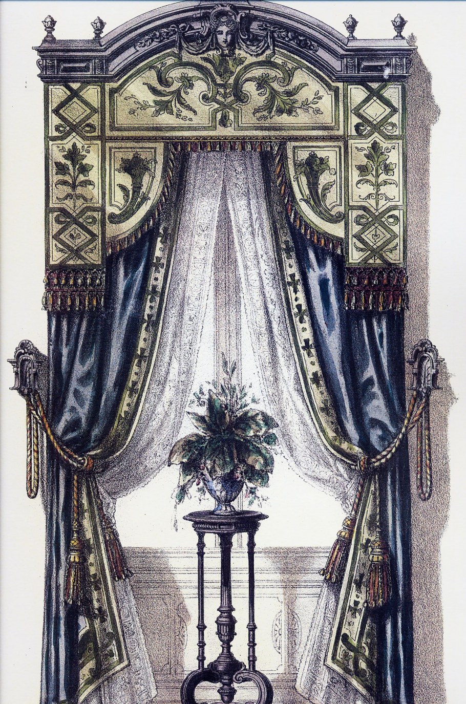 Шторы в стиле Ампир