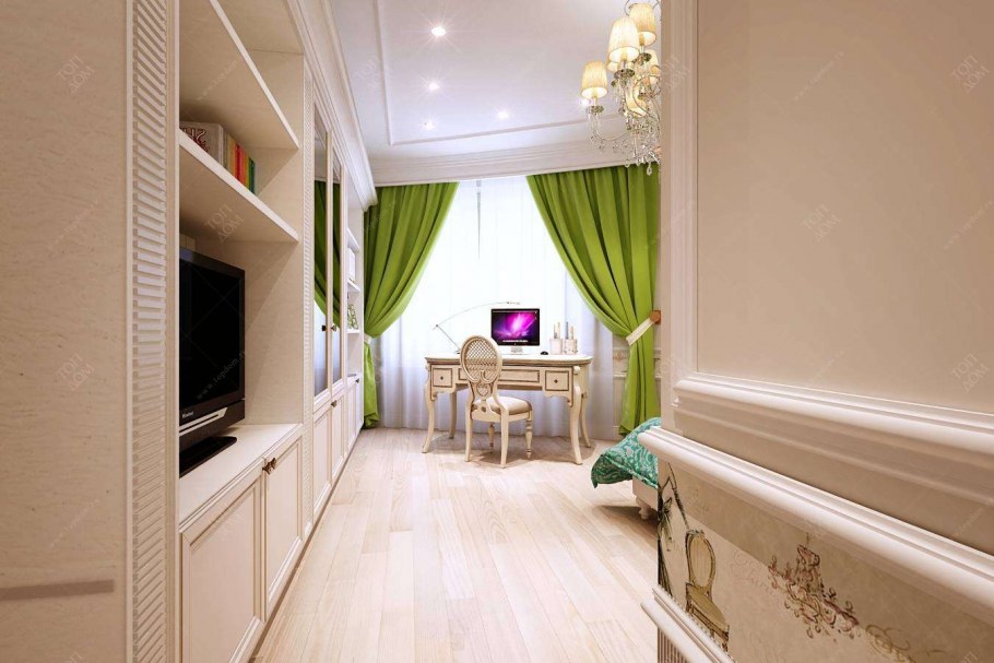 Интерьер комнаты в двухкомнатной квартире