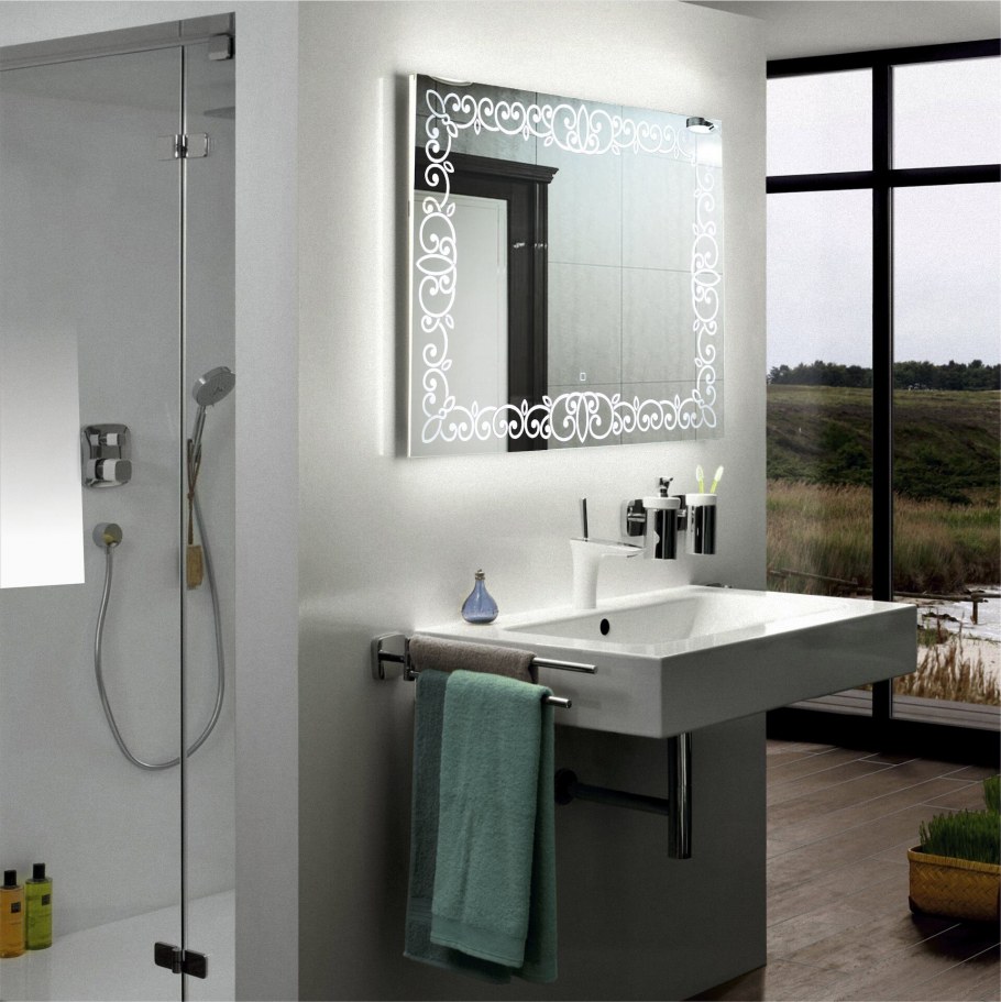 Зеркало Rimini led 915х685 с сенсором злп406