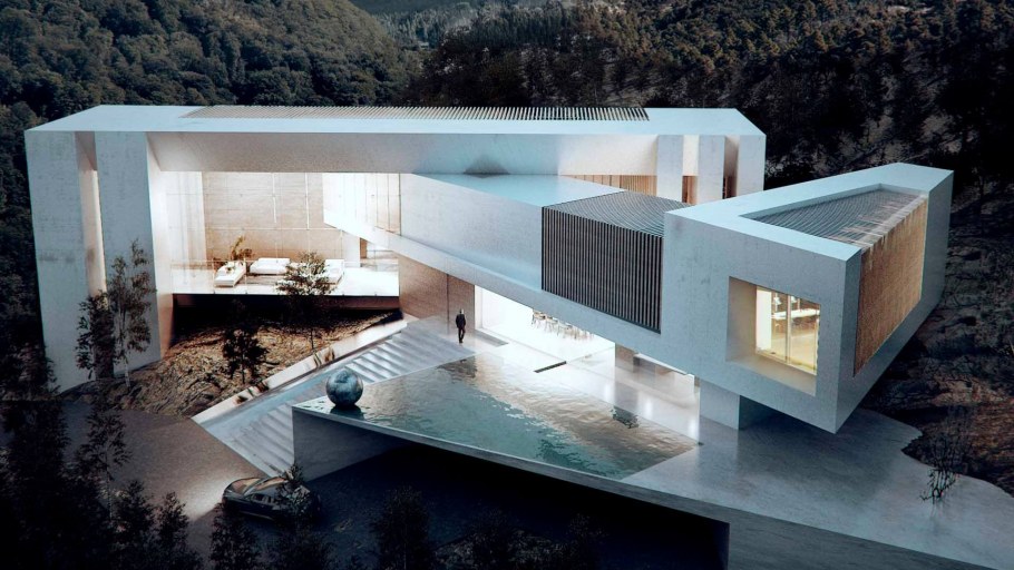 520 West 28th Street Zaha Hadid интерьер