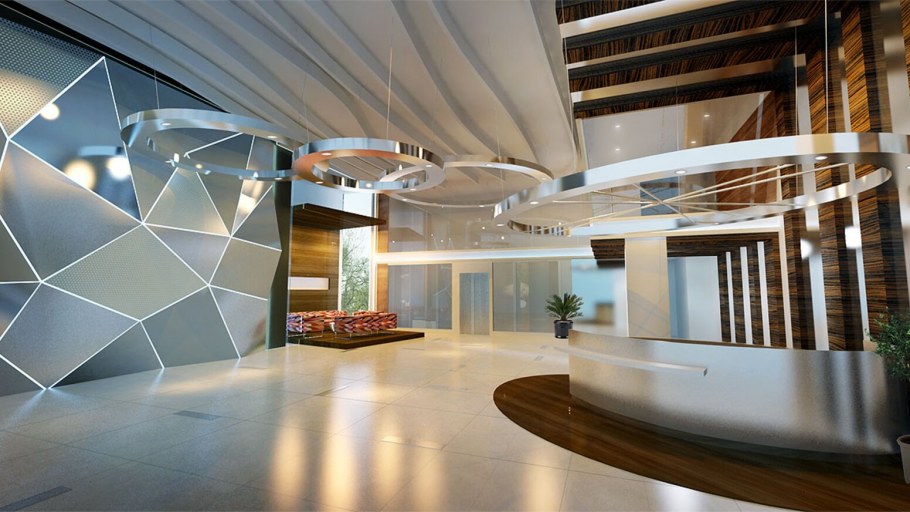 Футуристический стиль в интерьере