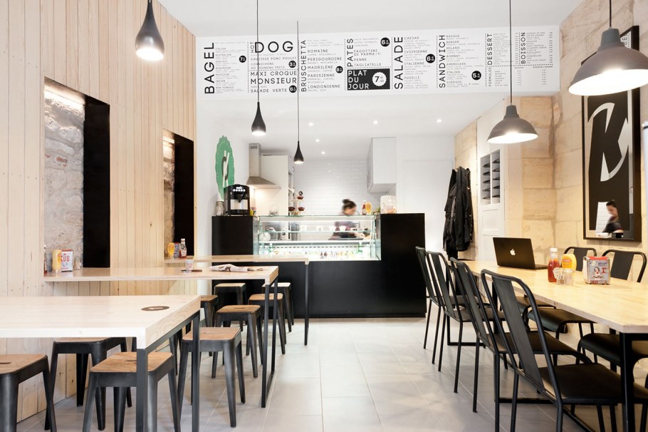 Стрит фуд кафе интерьер