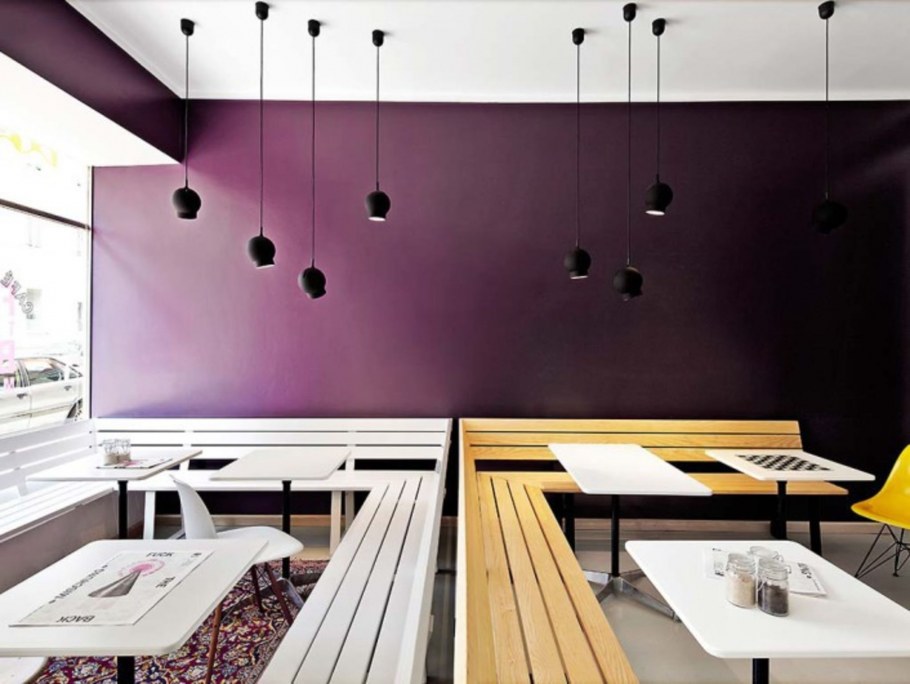 Кафе в минималистическом стиле