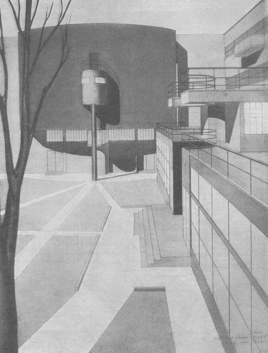 Григорий Бархин архитектура конструктивизм