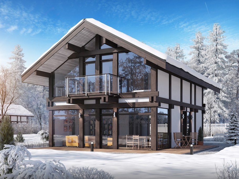 ЭКОДОМ фахверк