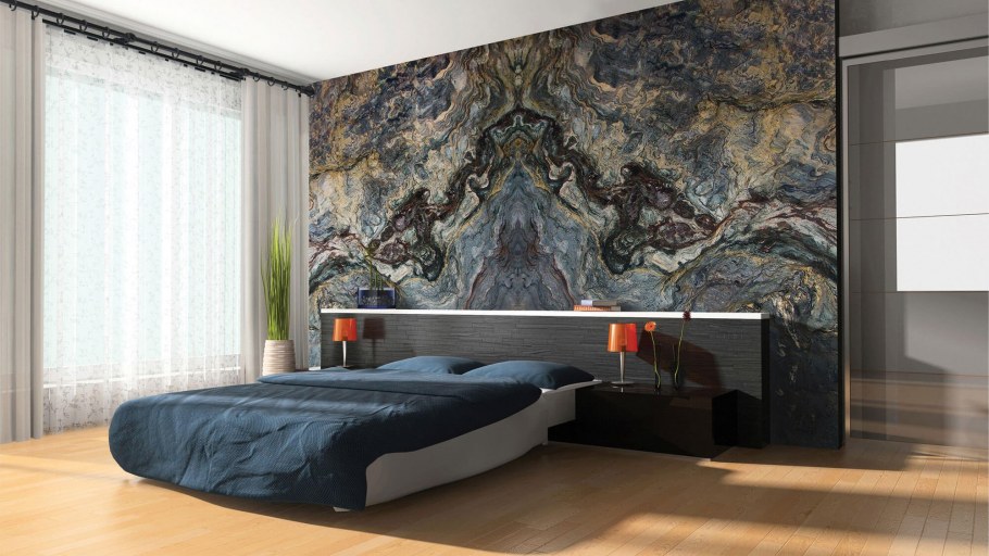 Слэбы из камня в интерьере