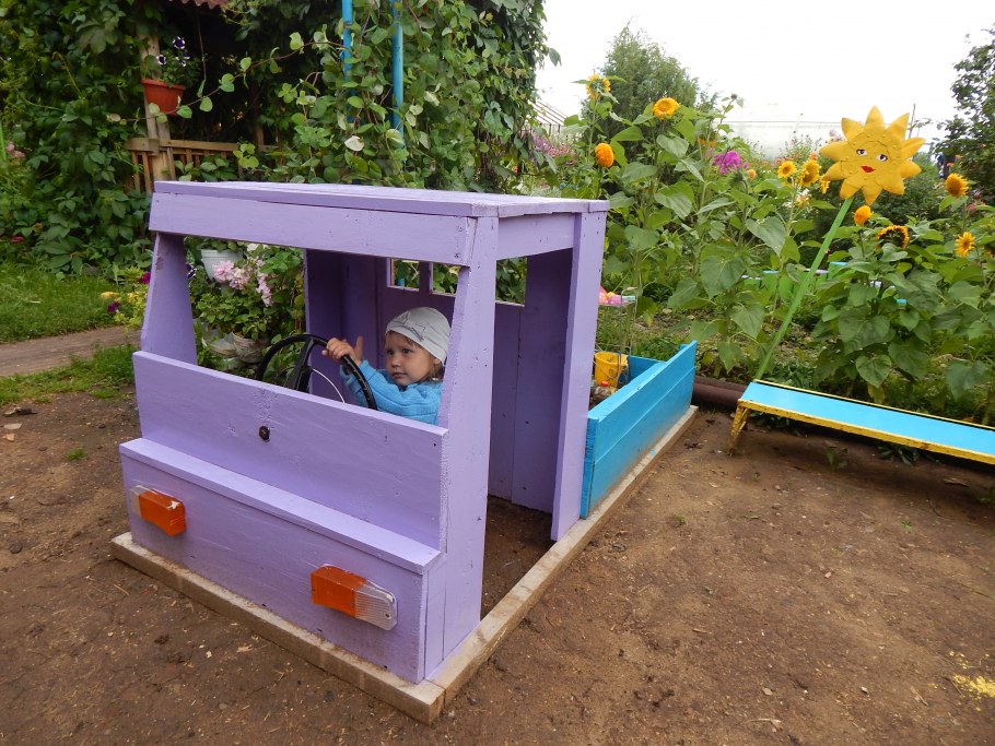 Песочница для детей своими руками