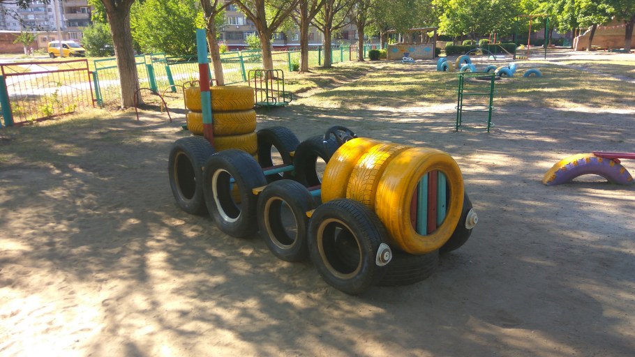 Деревянные постройки для детского сада