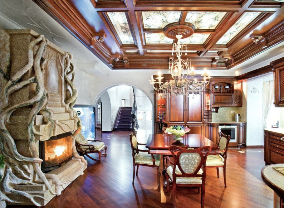 Модерн арт нуво интерьер