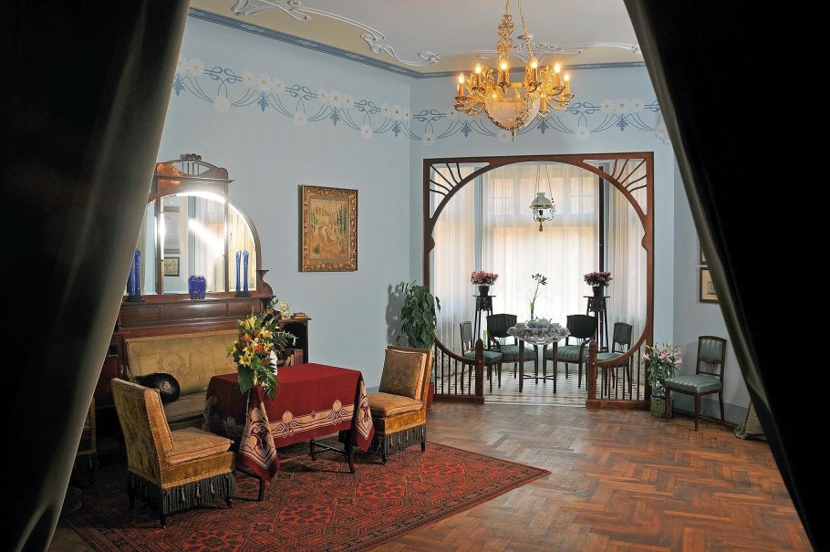 Дом музей Виктора орта интерьер