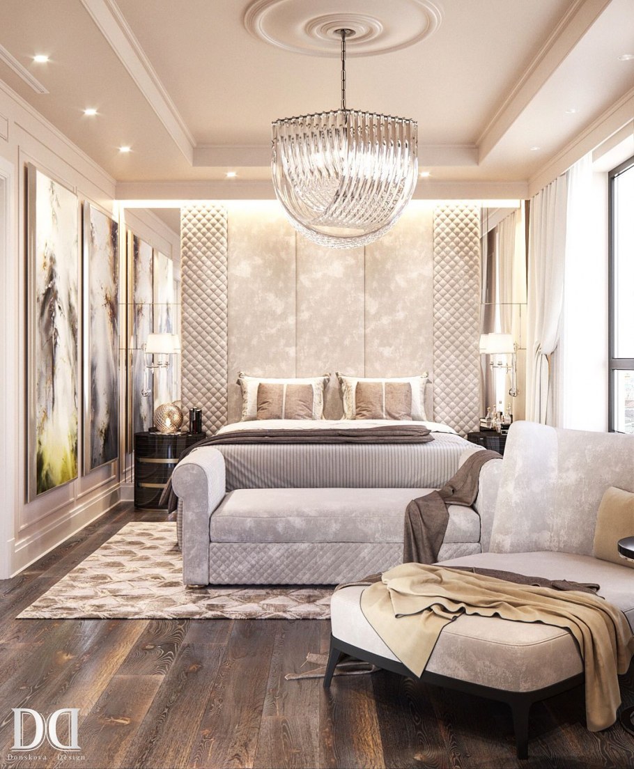 Интерьер итальянский в светлых тонах