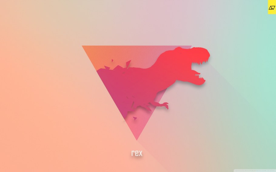 Динозавры Минимализм