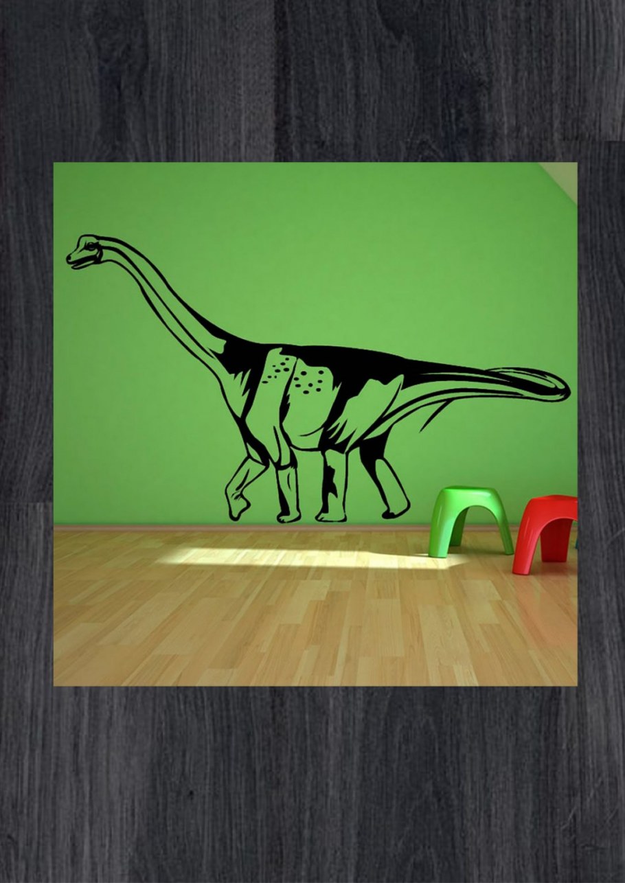 Наклейки на стену динозавры