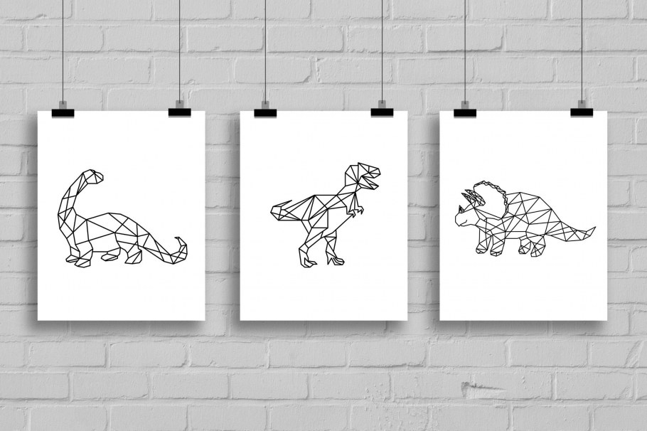 Детская в стиле динозавров