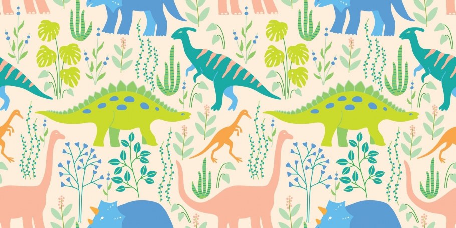 Минималистичный динозавр