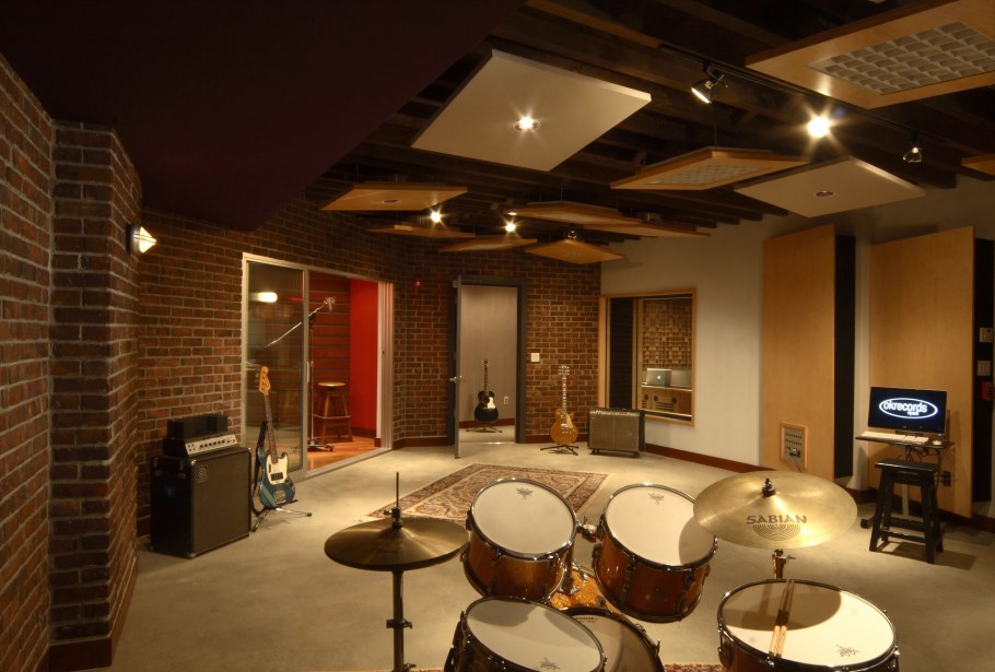 Интерьер музыкальной комнаты