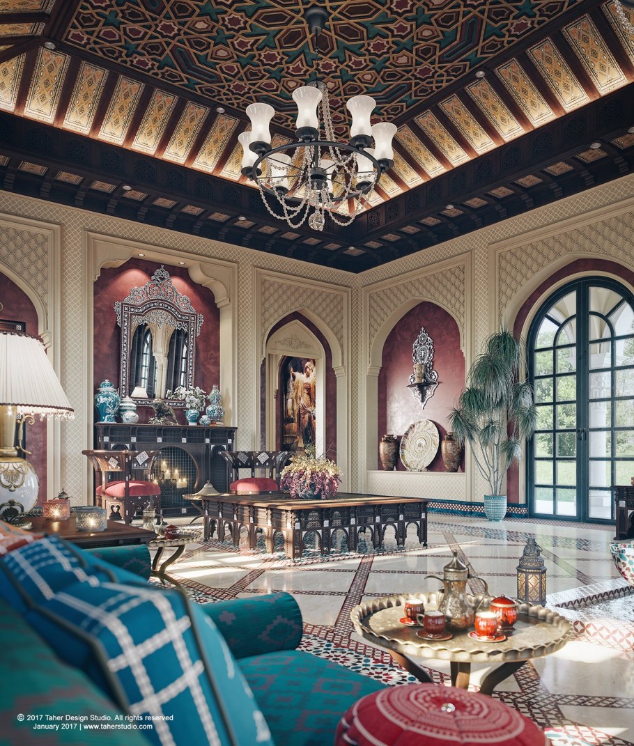 Кухни Luxury марокканский стиль