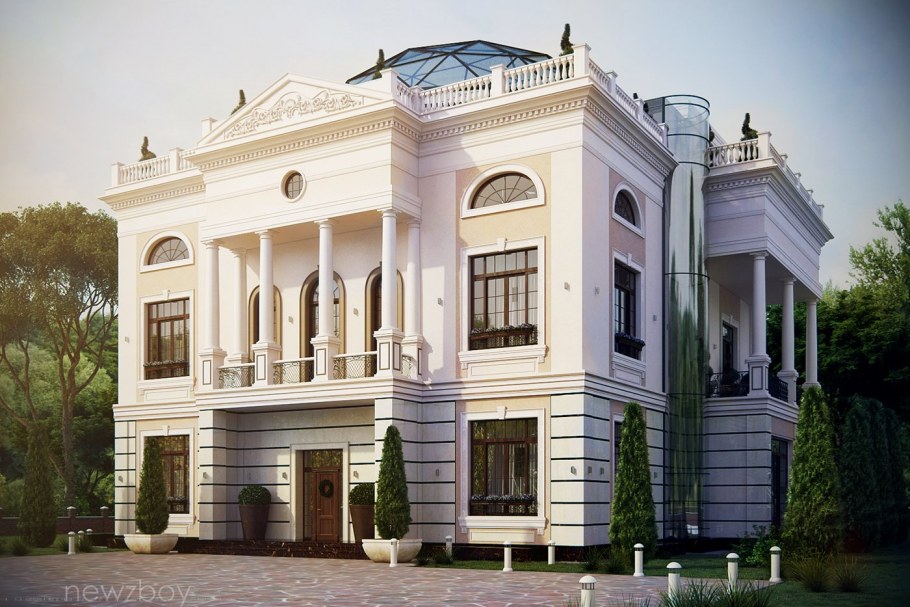 Особняк в Москве неоклассицизм
