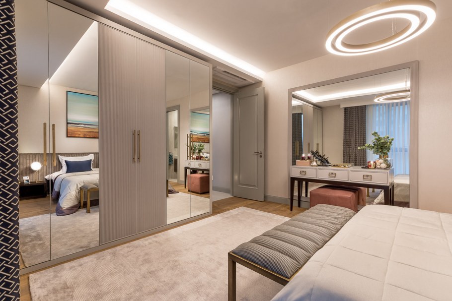 Дизайн квартиры 1+1 в Турции