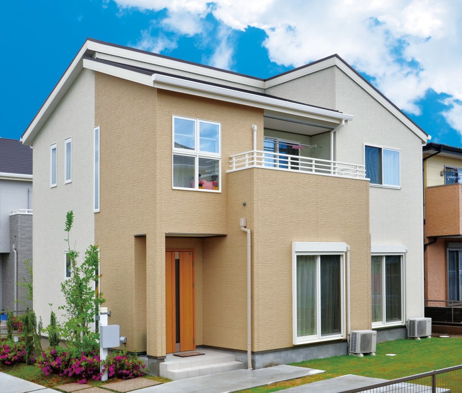 Фиброцементная плита для фасада японская