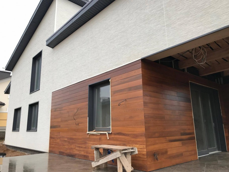 Фиброцементный фасад KMEW