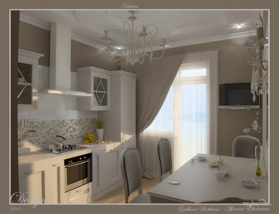 Кухня в двухкомнатной хрущевке