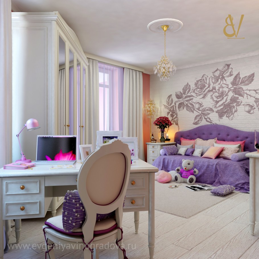 Комната для юной девушки
