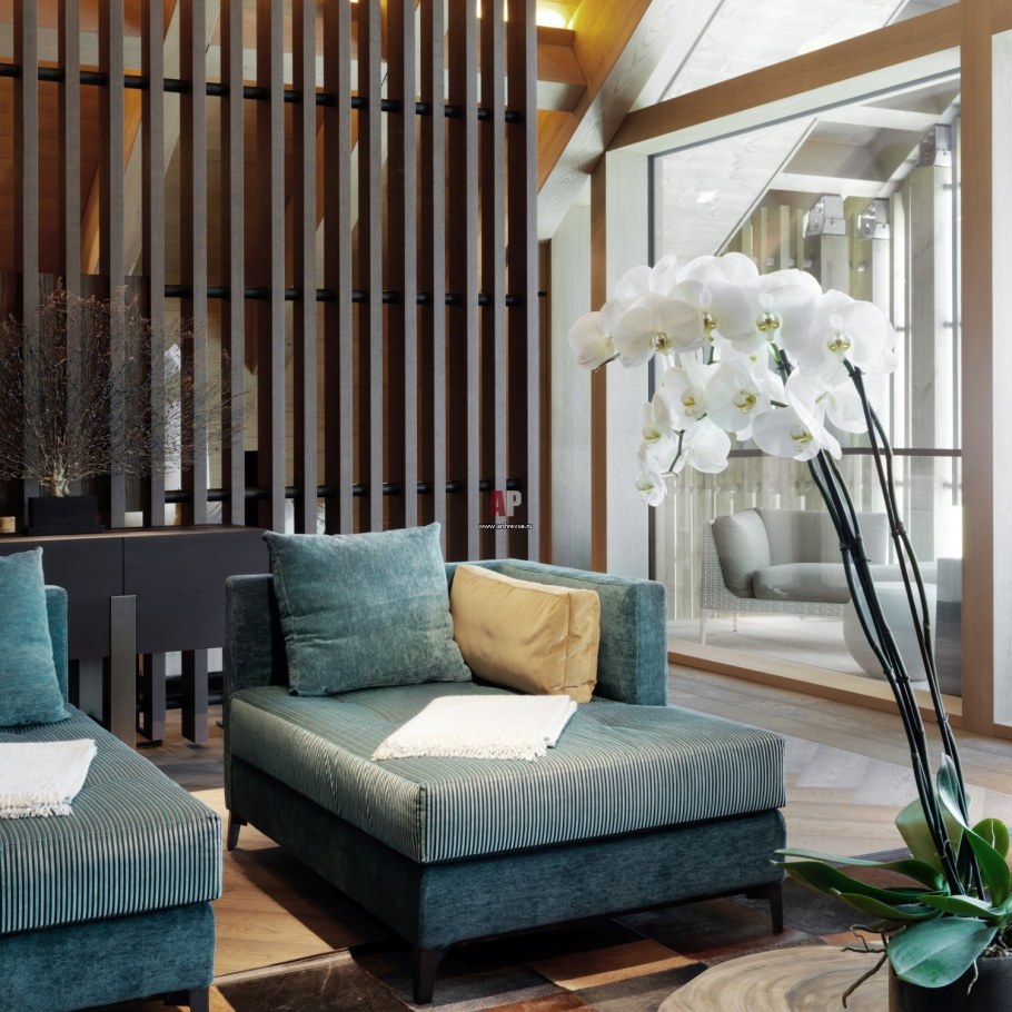 Поворотные рейки для зонирования