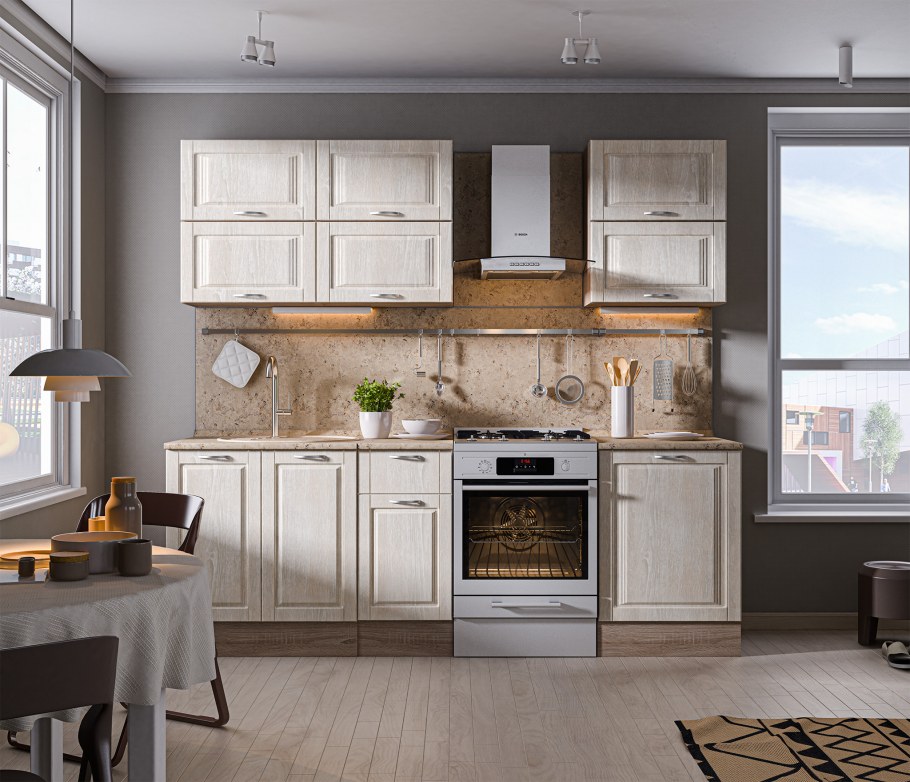 Кухня Хозяюшка 2,0 трюфель