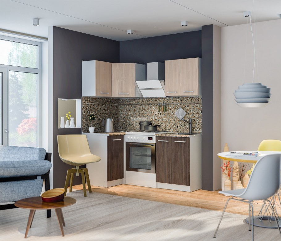 Кухня Виктория(сосна Авола/шампань)