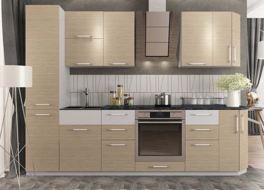 Кухонный гарнитур шампань