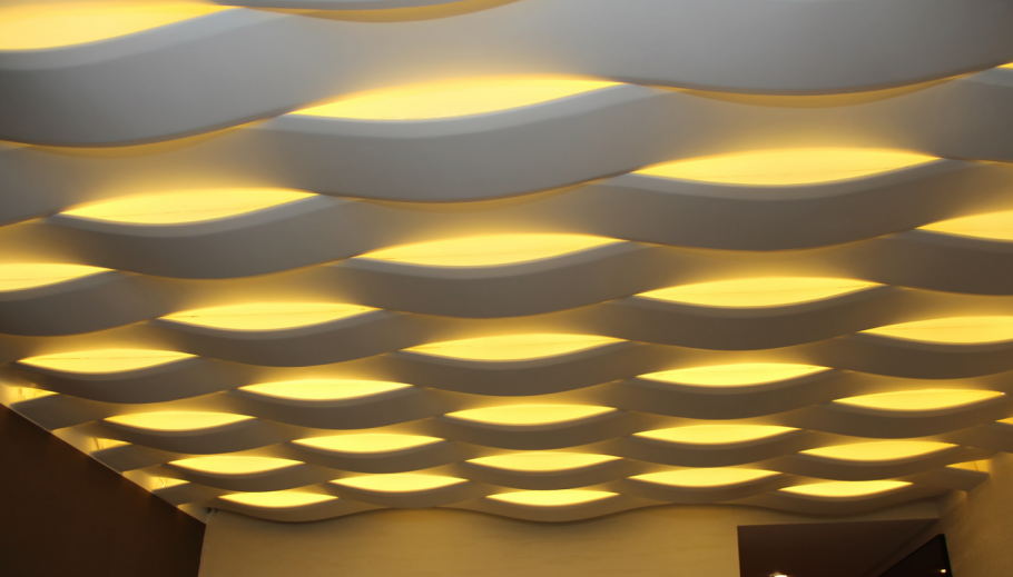 Декоративный подвесной потолок