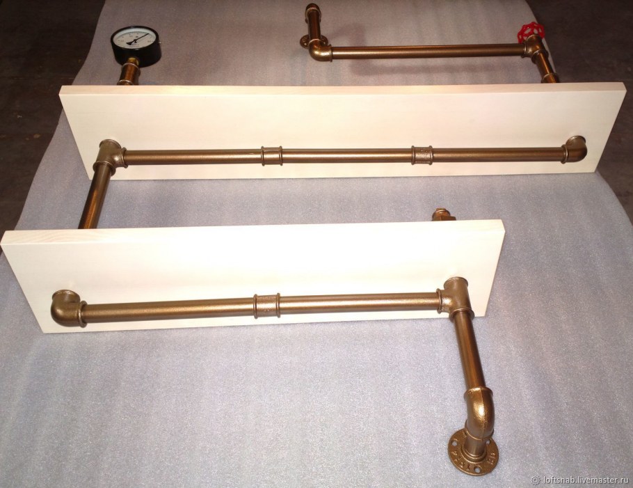 Счетчик воды в стиле лофт