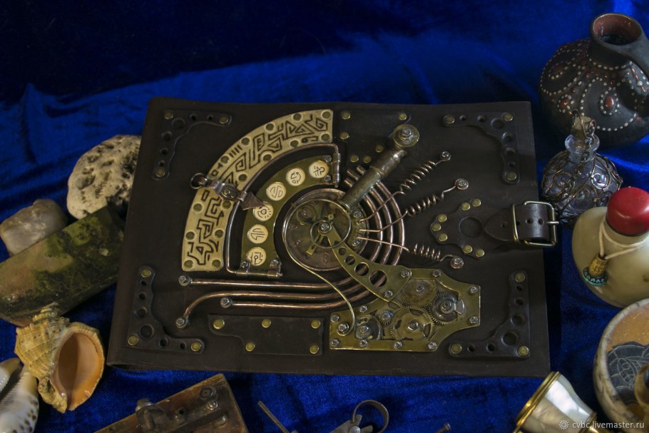 Кровать в стиле стимпанк