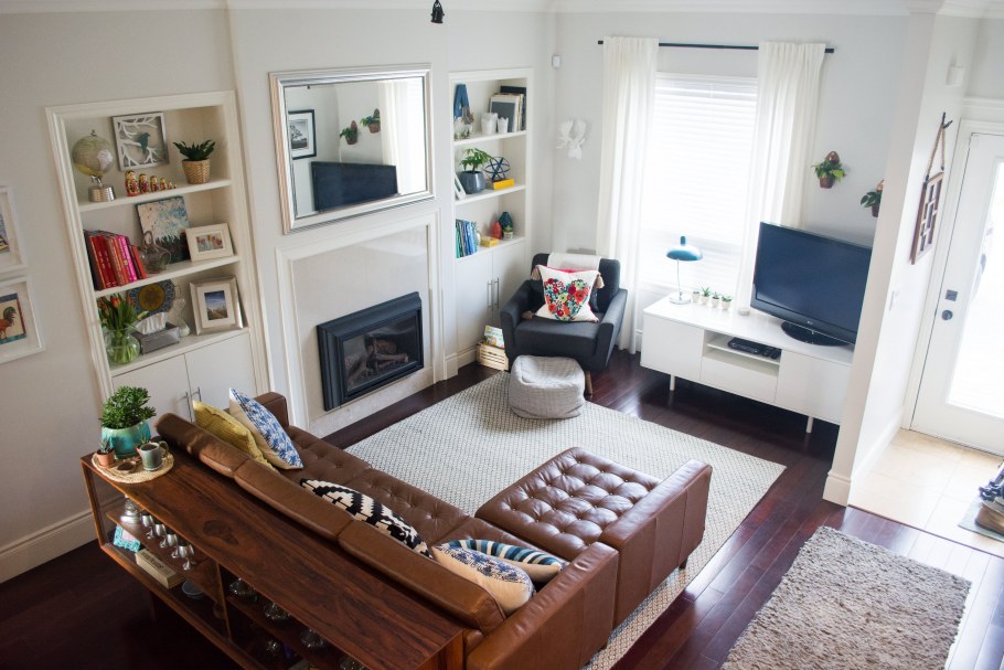 Игровой уголок в гостиной