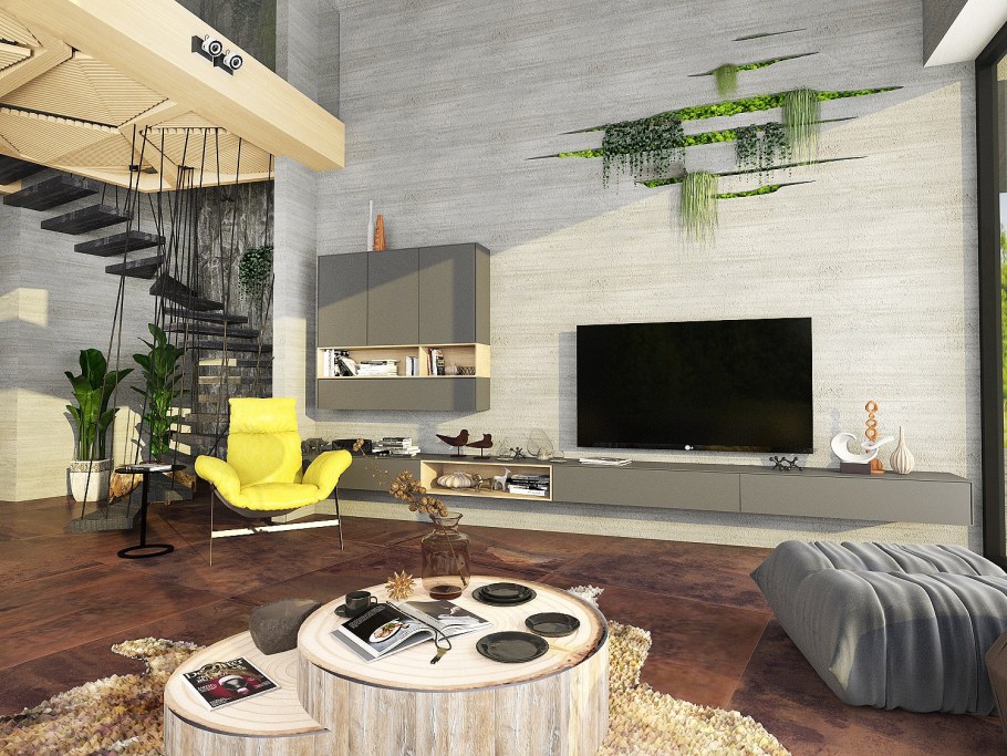 Дом в экостиле