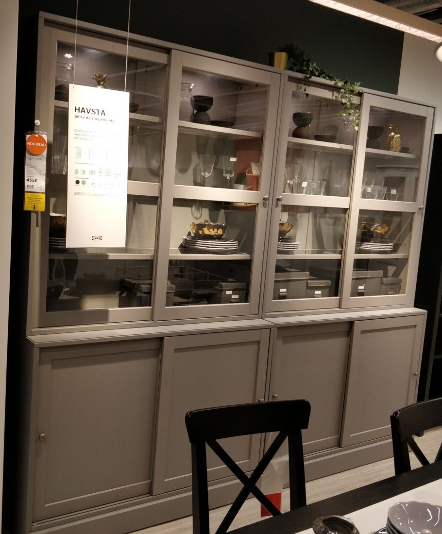 Книжный шкаф икеа хавста