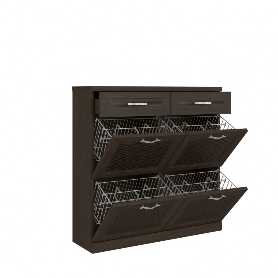 Обувница " Джоли" венге/ ясень Анкор светлый