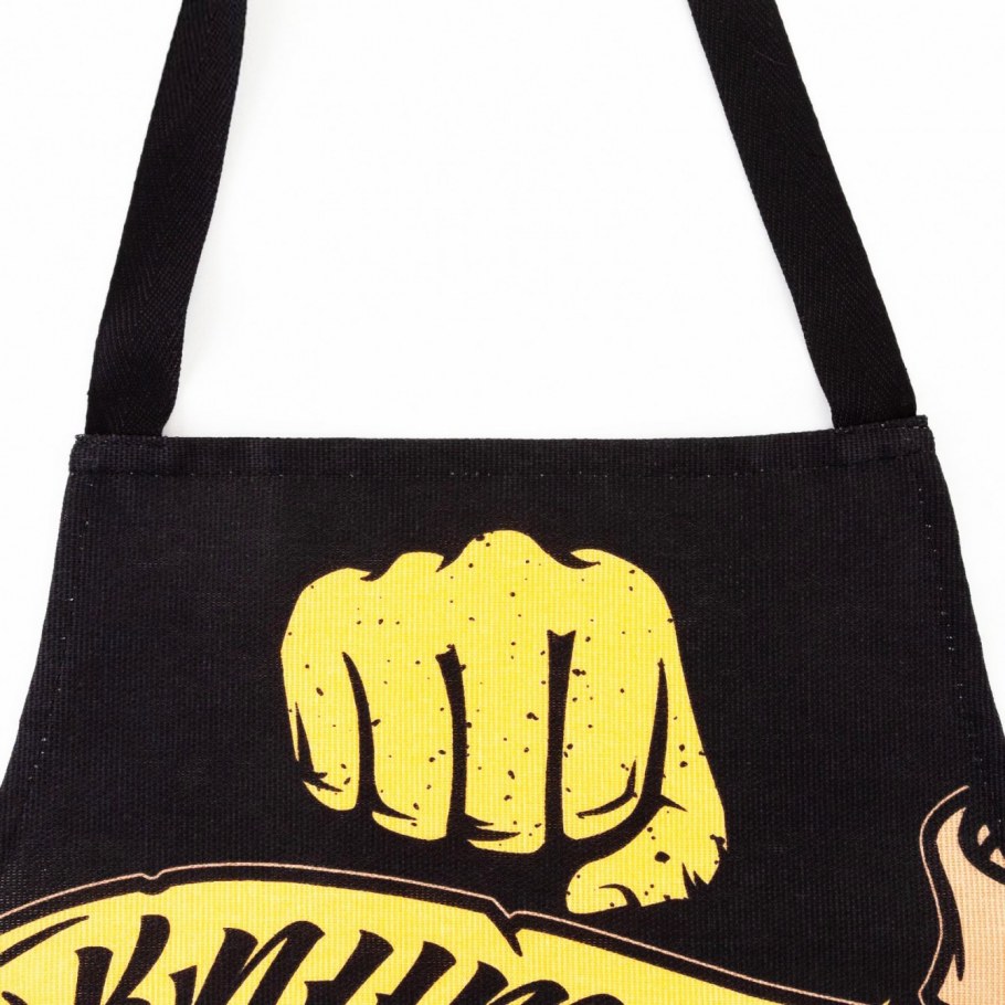 Мужской фартук "крутой Санта" 60х70 см, 100% хлопок