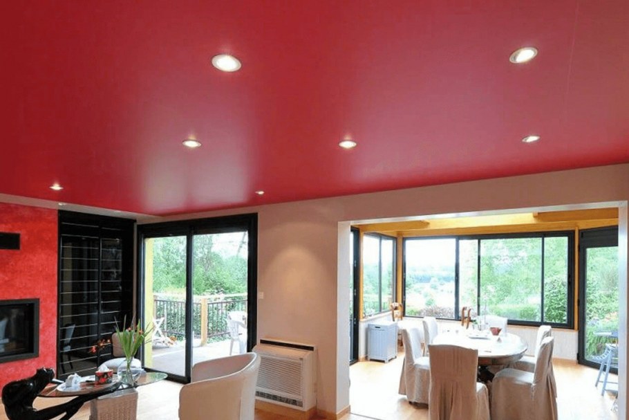 Матовый натяжной потолок