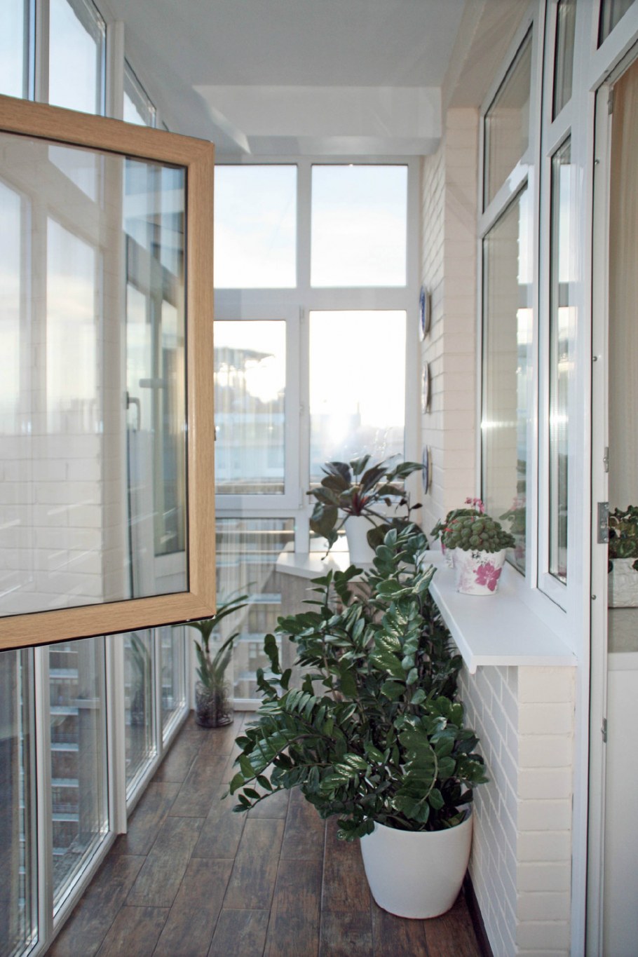 Панорамное остекление балкона