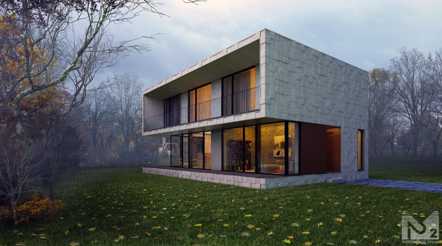 Коттедж Минимализм