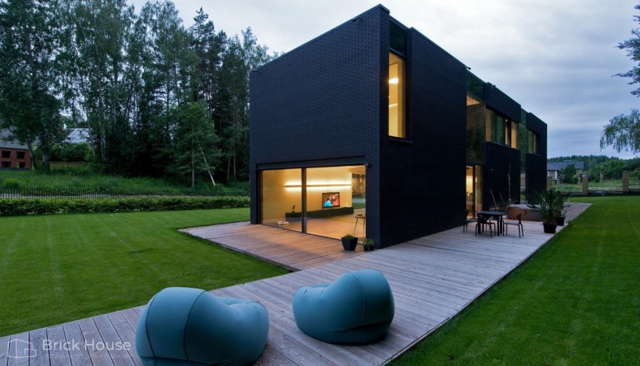 Дом в стиле Модерн хайтек