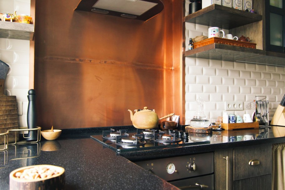 Кухонный фартук из меди