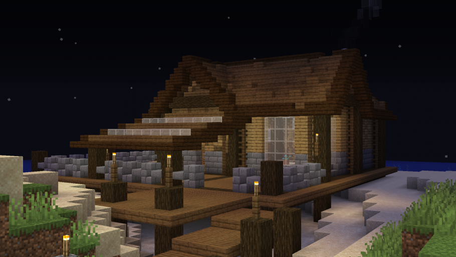 Красивый интерьер в МАЙНКРАФТЕ