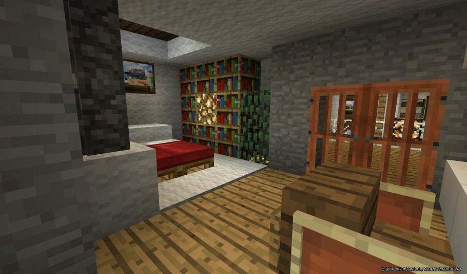 Гостиная в МАЙНКРАФТЕ