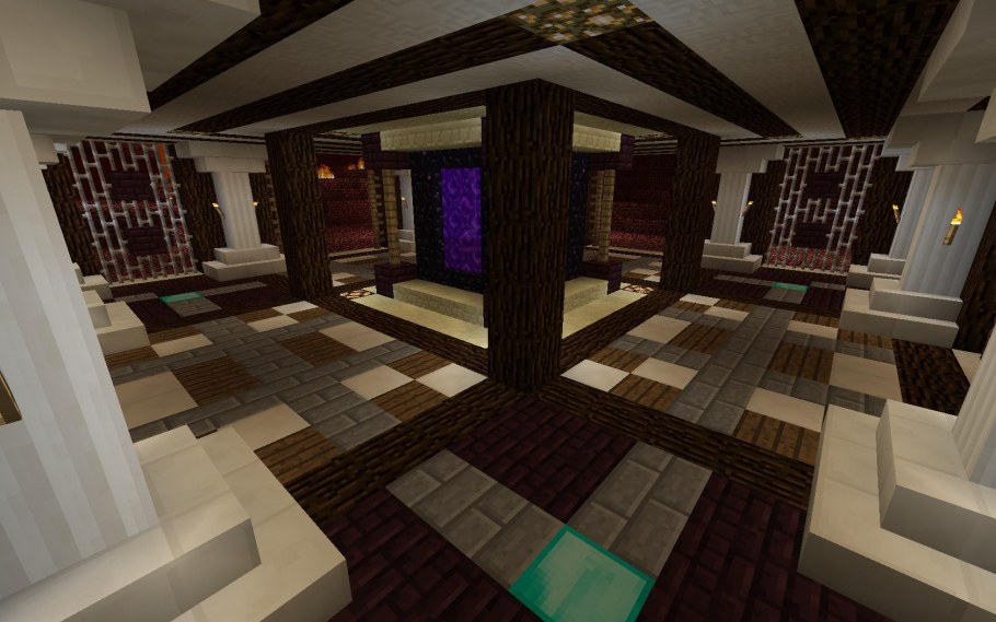 Отель в МАЙНКРАФТЕ внутри