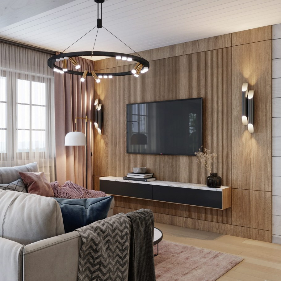 Современная гостиная 2021