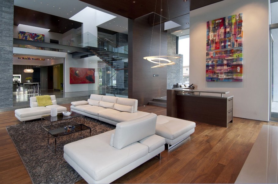 Кухня-гостиная в современном стиле