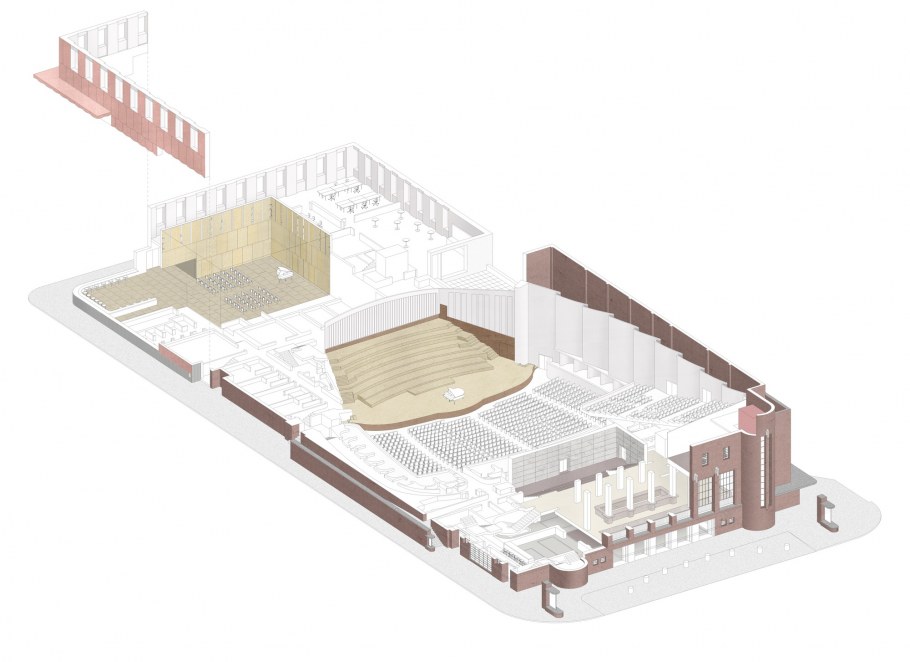 Концертный зал планировка